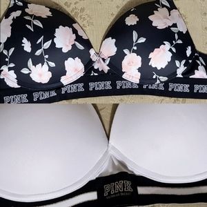 2 VS PINK Wireless Bras